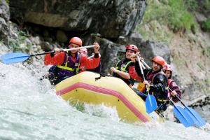 rafting